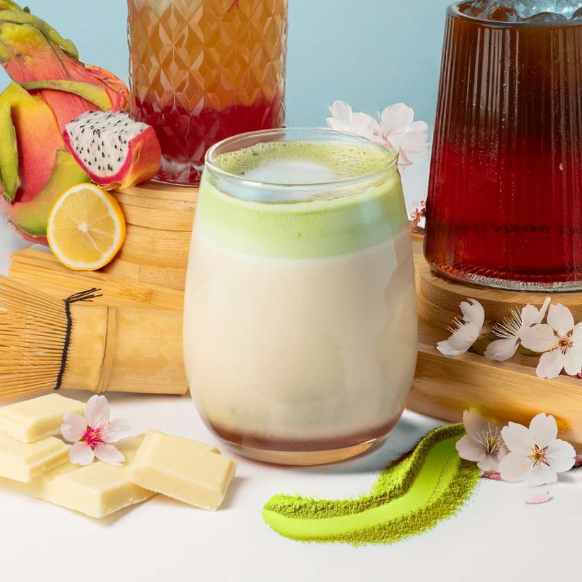 White Choco Sakura Matcha