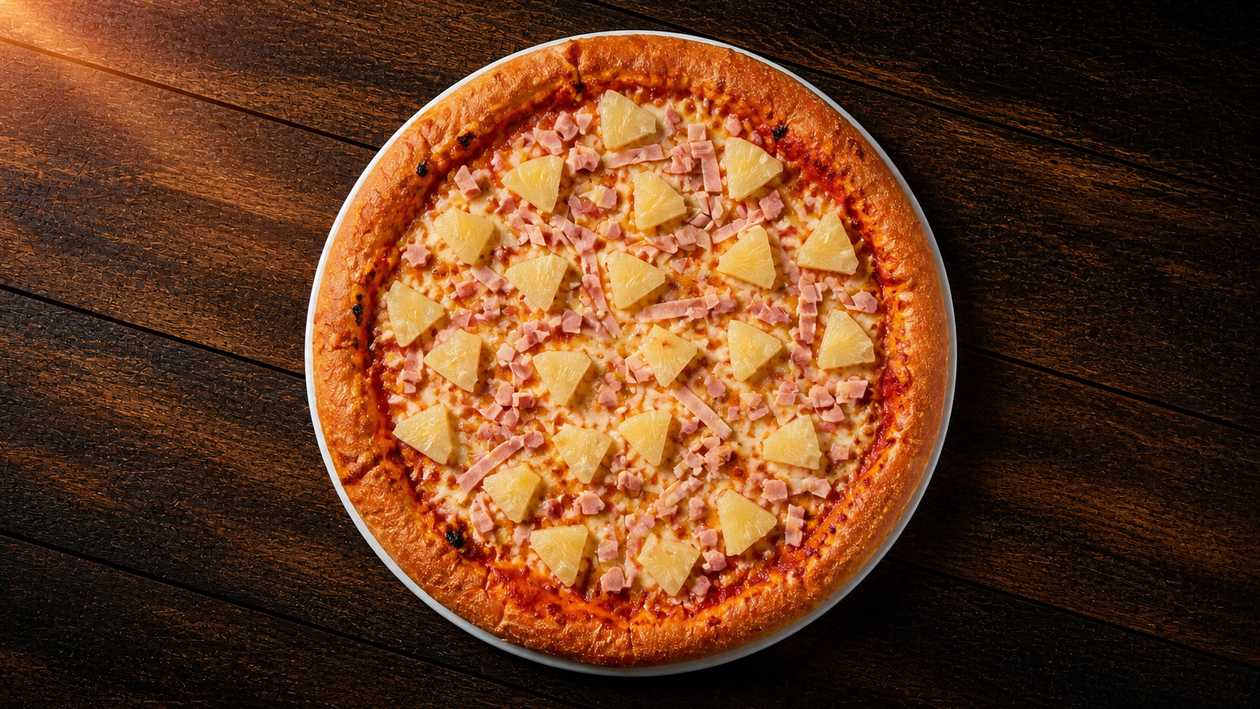 Not-Too-Hawaiian Pizza