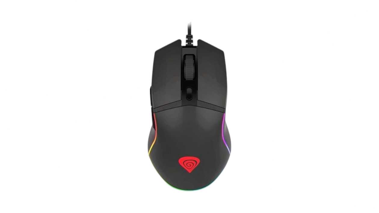 Drôtová myš Genesis KRYPTON 220 6400 DPI čierna s RGB podsvietením