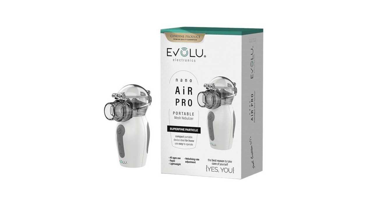 Evolu Nano Air Pro Portable Mesh, Nebulizer