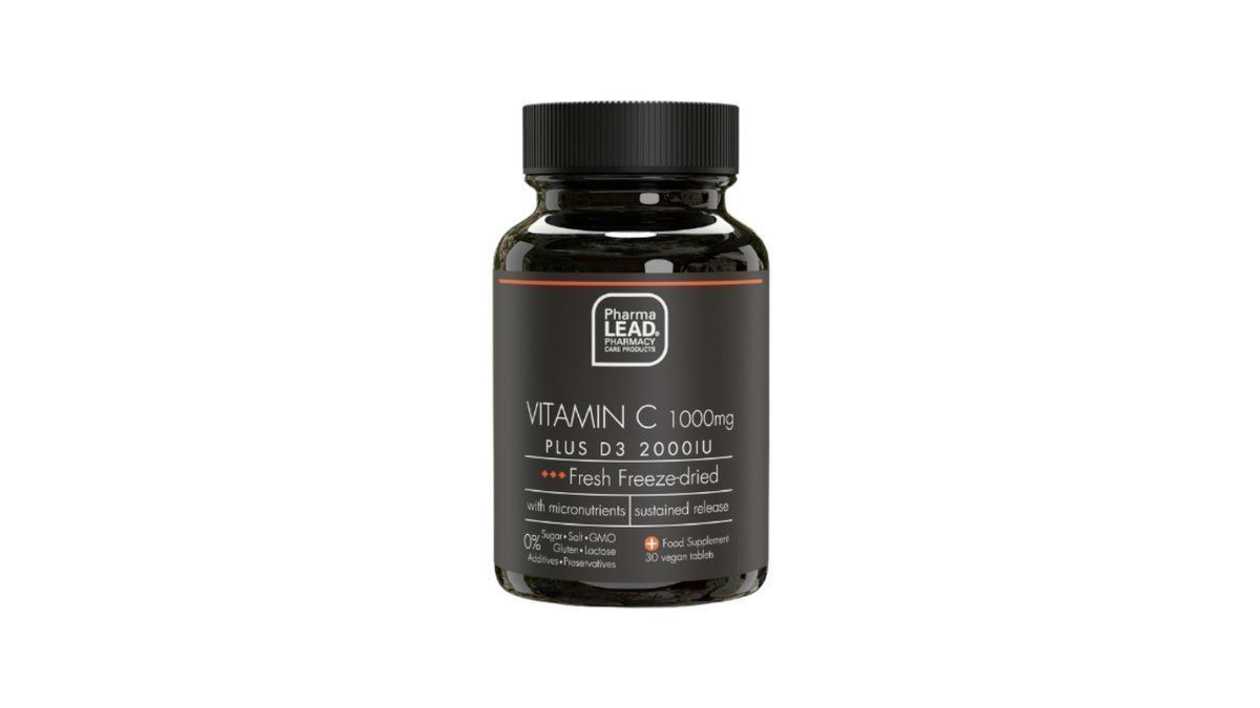 Pharmalead B R Vitamin C + D3 1000mg+2000iu 30tablets