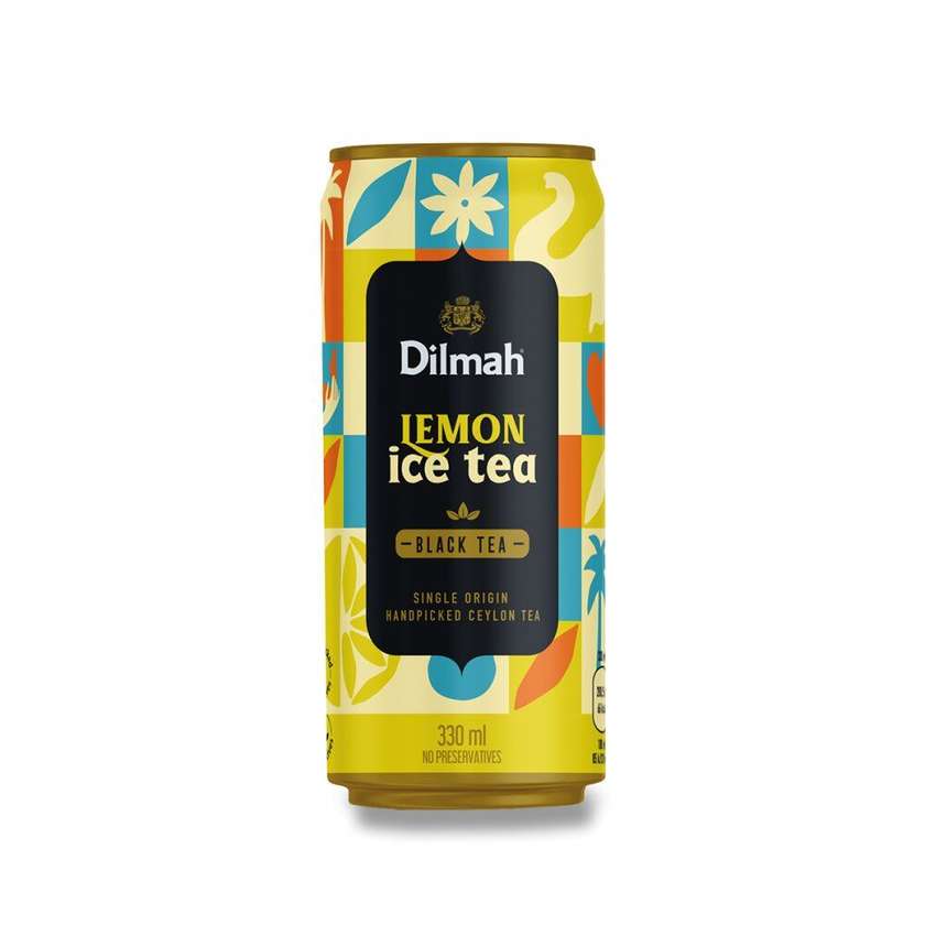 Dilmah Black Tea with Lemon 0.33l Can