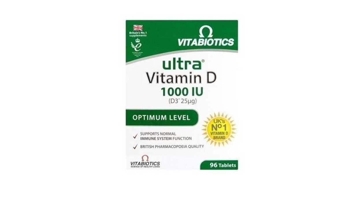 Vitabiotics Ultra Vitamin D 1000Iu 96Tabs