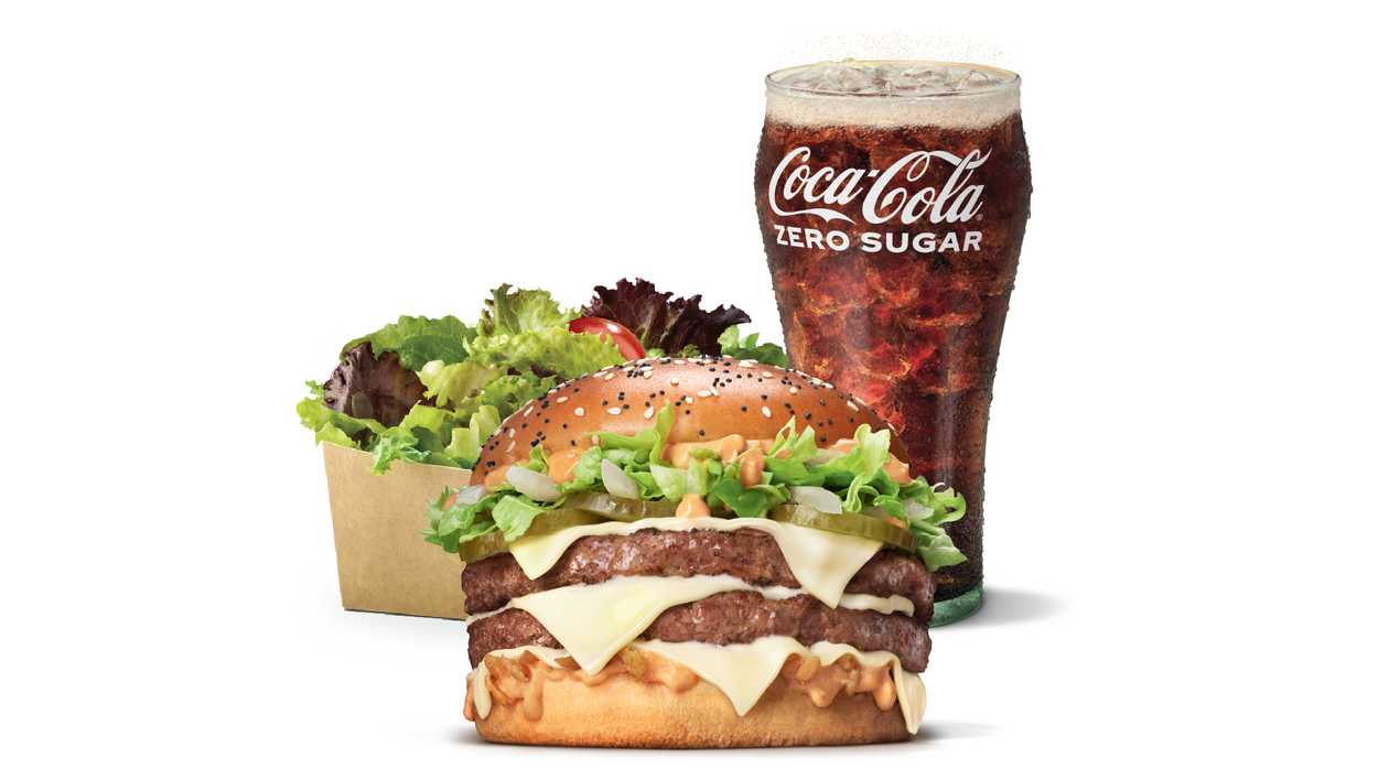 Big Arch Meal with Salad