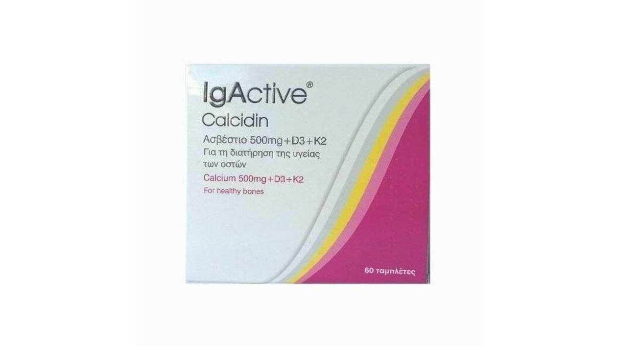 Igactive Calcium 500mg + D3 + K2 500mg
