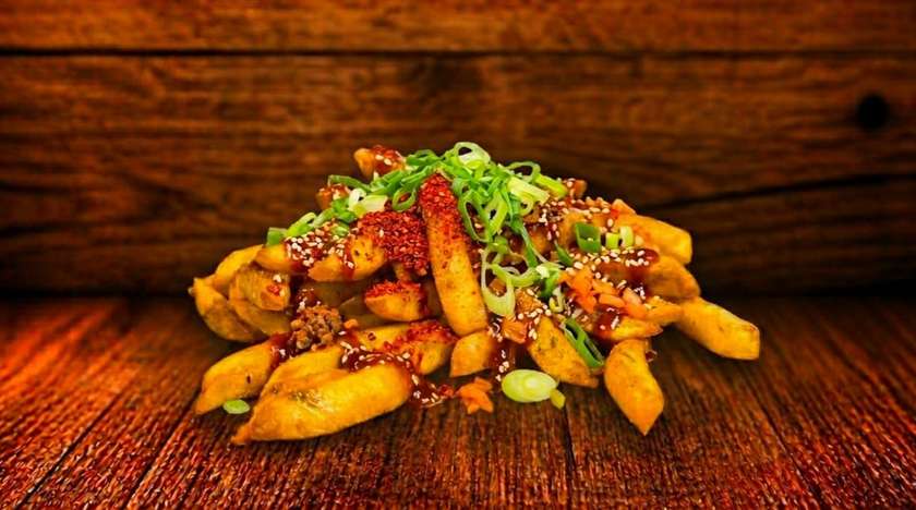 Korean Spring Onion Fries