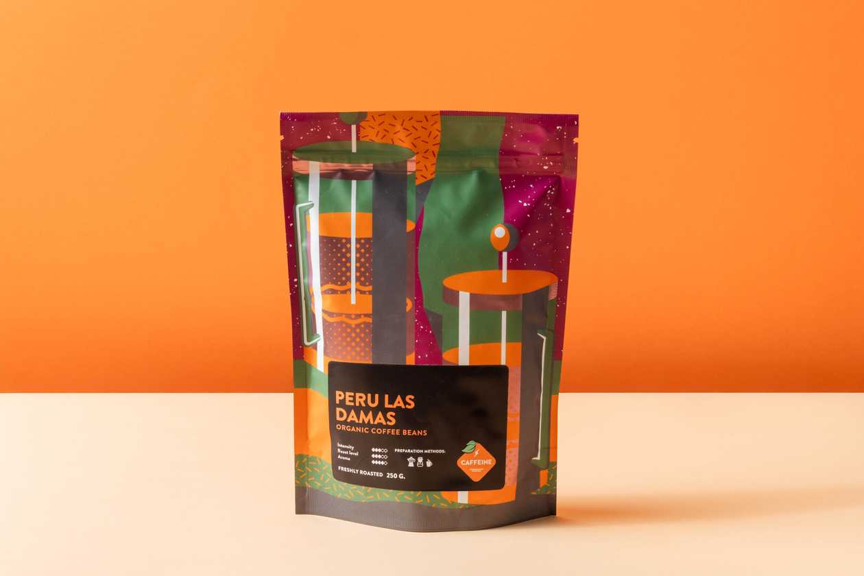 Peru Las Damas coffee beans 250g