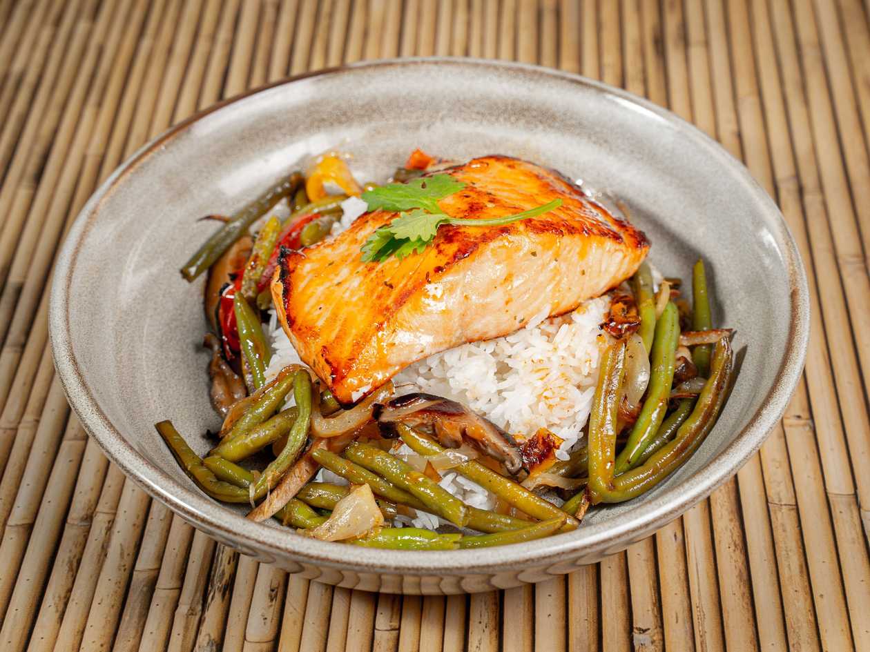 Honey Sriracha Salmon