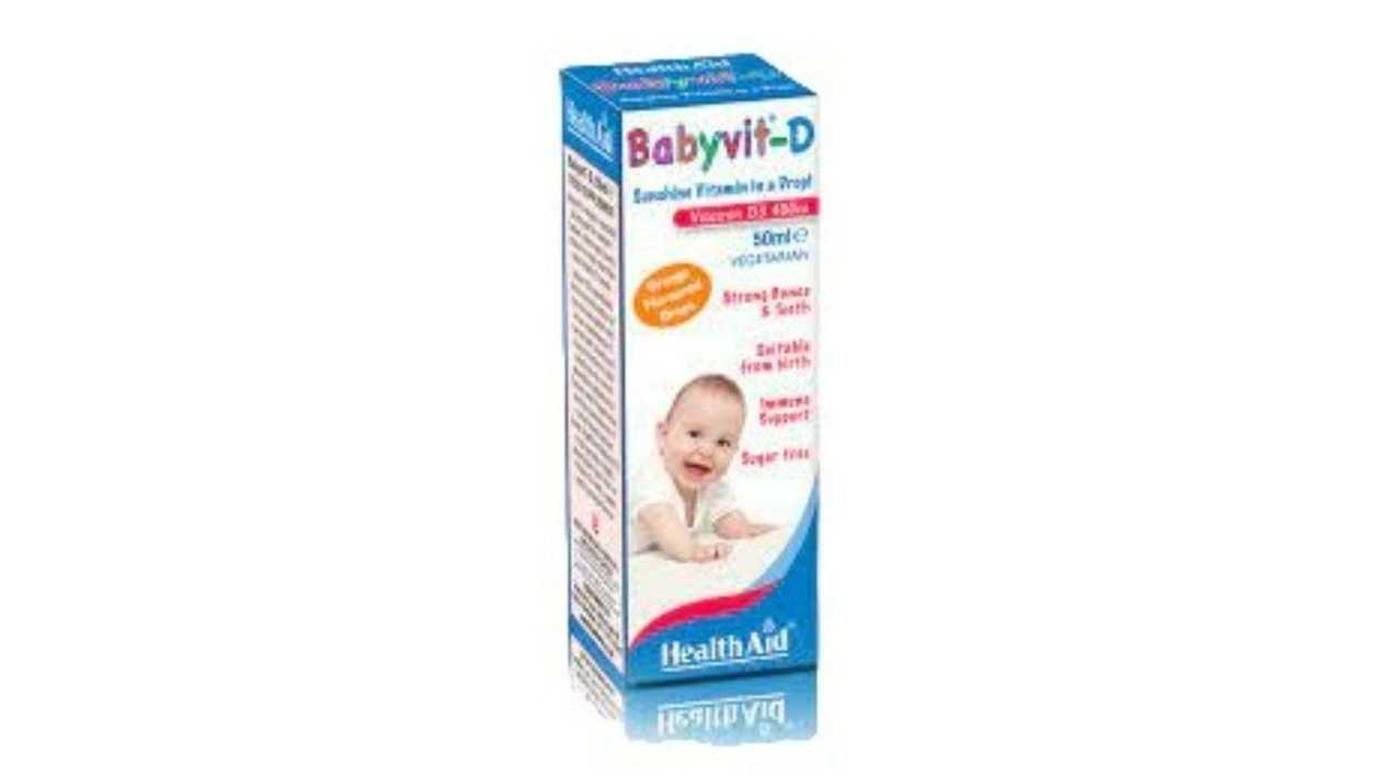 Health Aid Baby Vit D 400Iu Drops 0-5 Years 50ml
