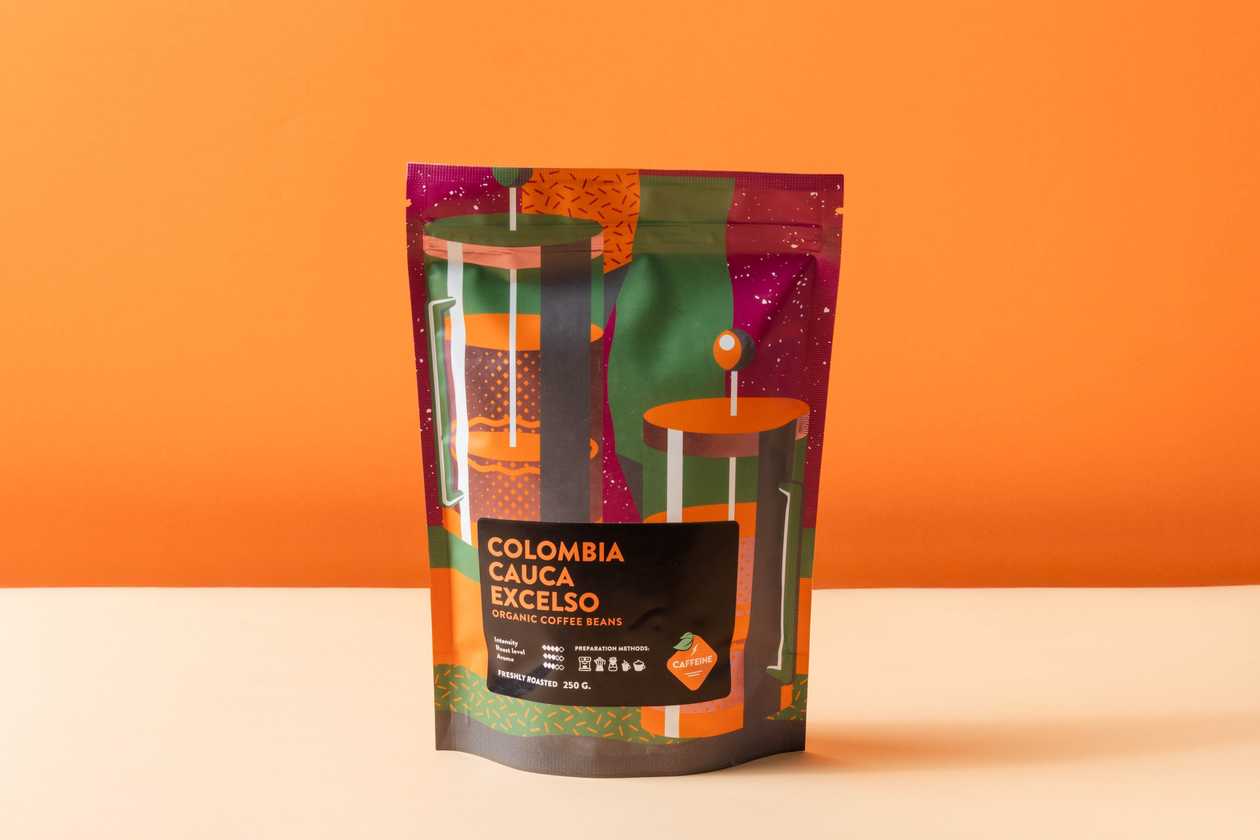 Columbia Cauca Excelso kohvioad 250 g