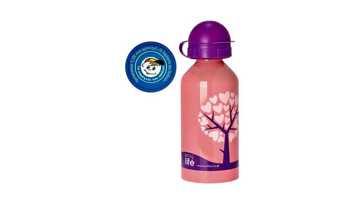 Children's steel bottle 500ml (love tree)