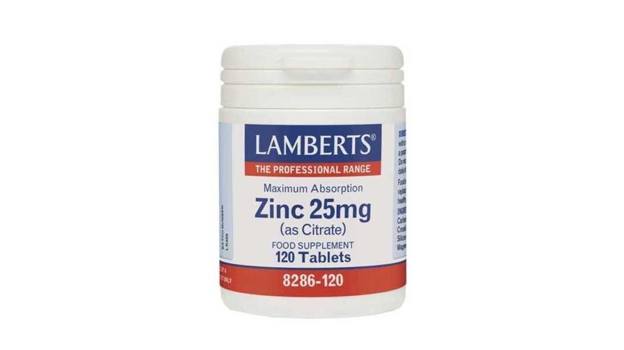 Lamberts Zinc 25Mg 120Tabs