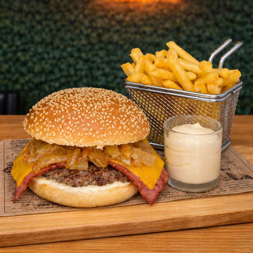 2 for 1 - Smash Burger + French Fries