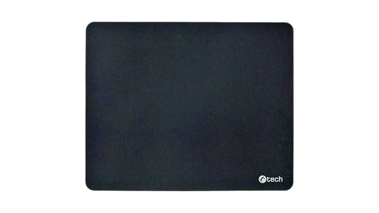 Podložka textilná C-TECH MP-03BK čierna 22x18 cm