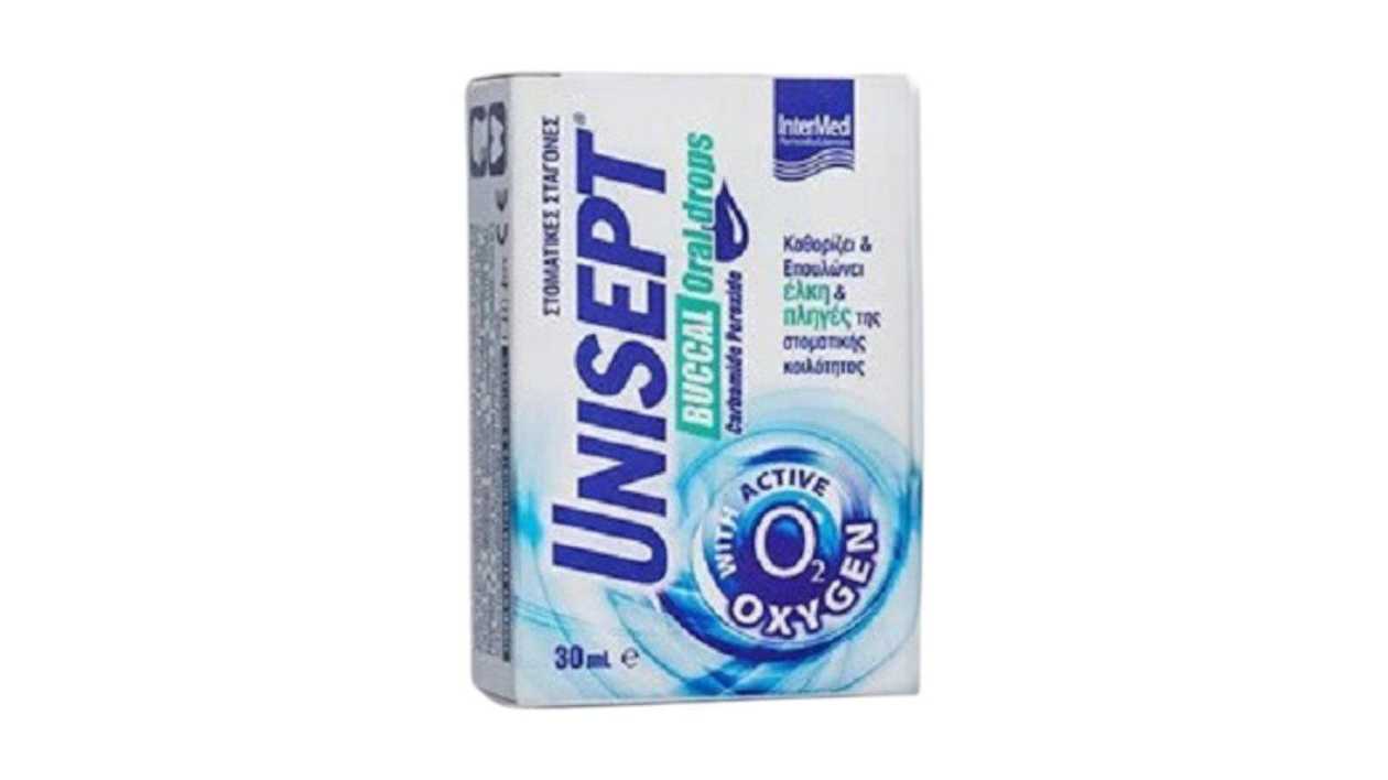 Intermed Unisept Buccal Oral Drops, 30ml