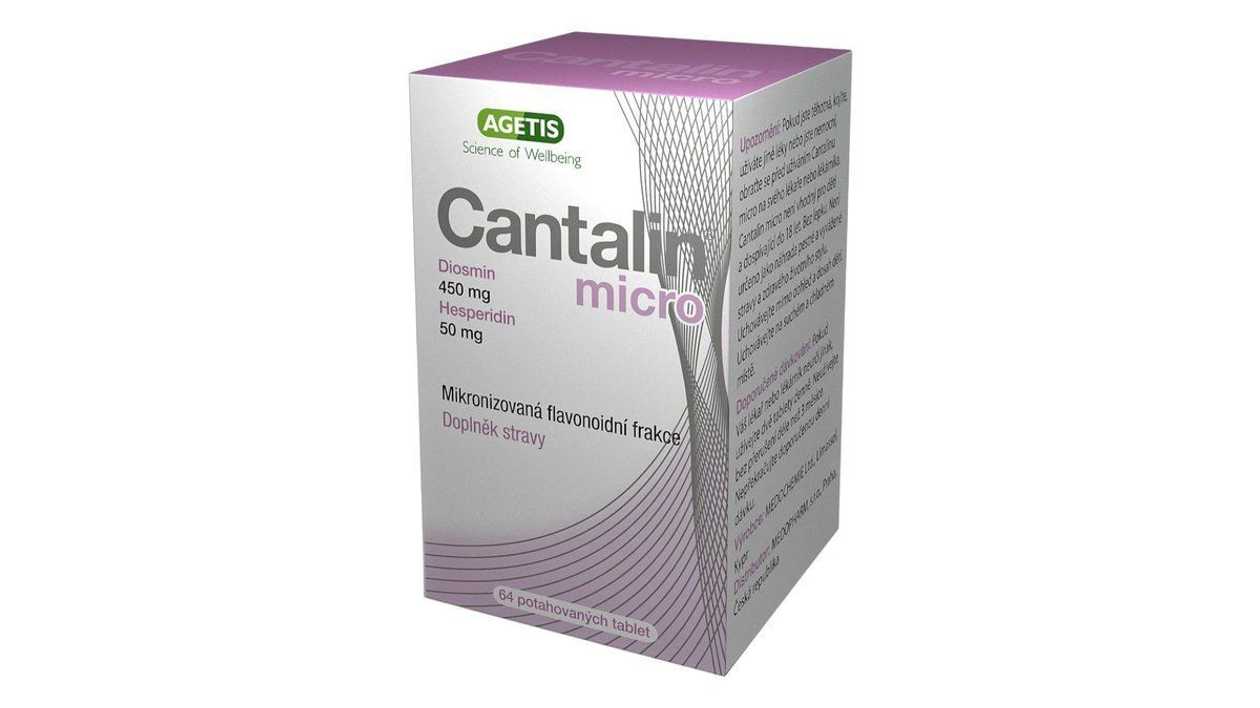 Agetis Cantalin Micro Tablets 64x450mg/50mg