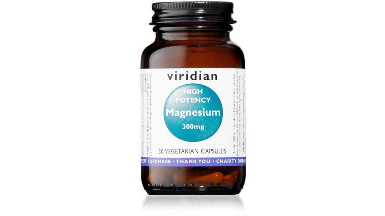 Viridian High Potency Magnesium 300mg 30 Capsules