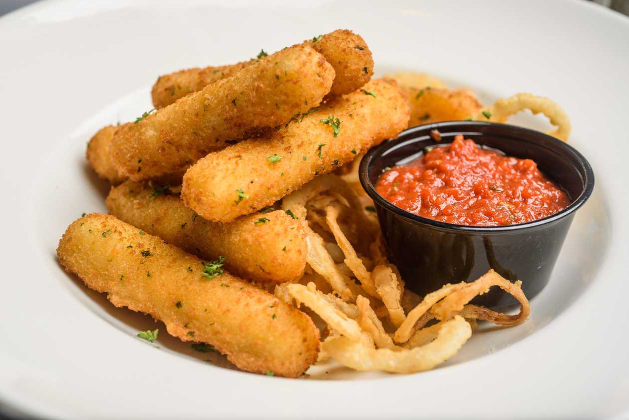 Mozzarella cheese sticks