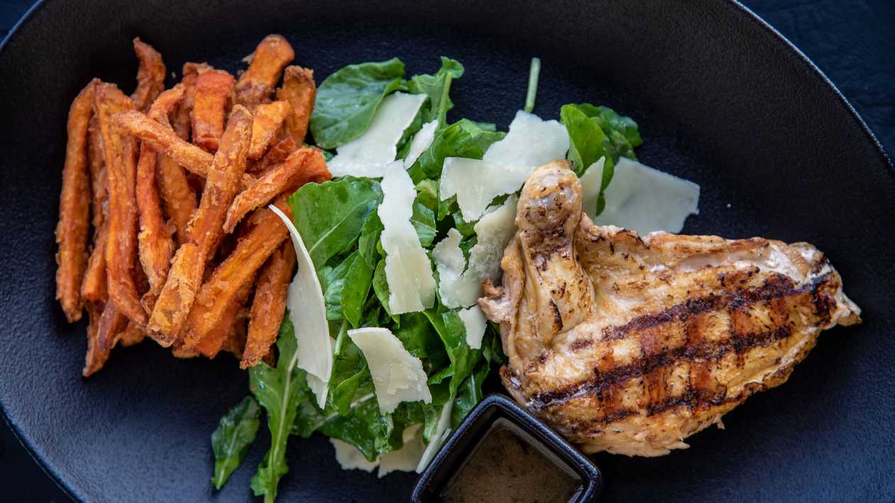 Marinated Grilled Corn Fed Chicken