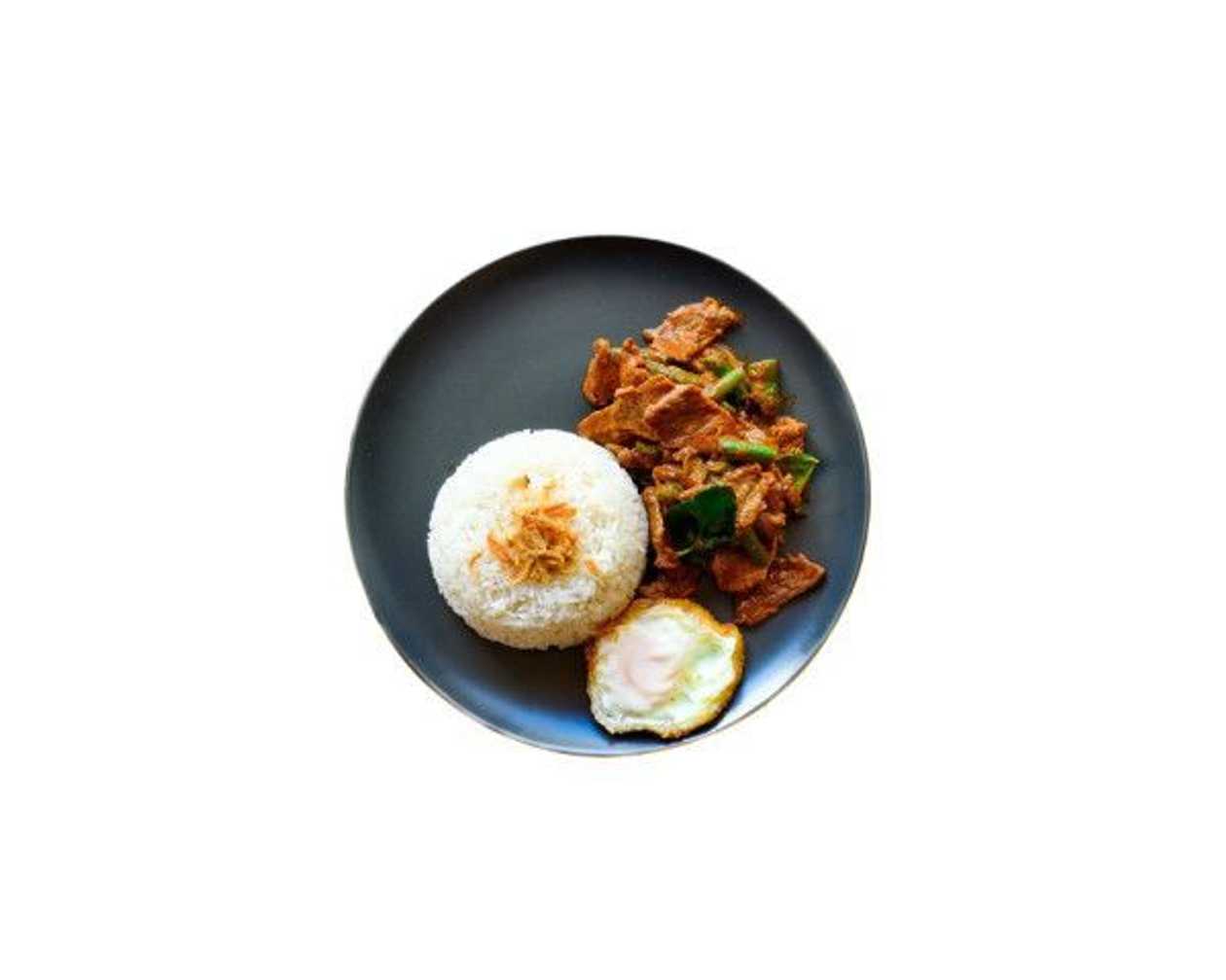 D4. Phad Prik Kéng - maso s thajským červeným kari