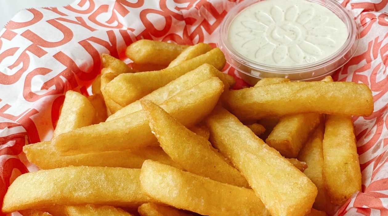 Fries with kraft sauce