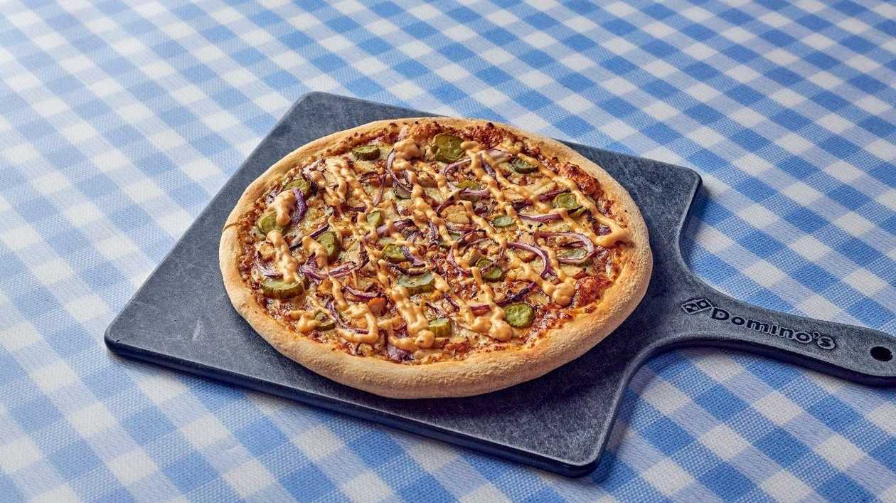 Chickenburger pizza - malá
