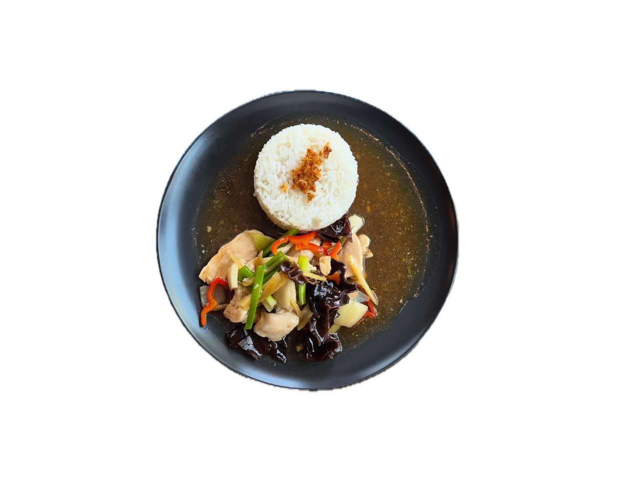 D8. Phad Khing - smažené maso se zázvorem