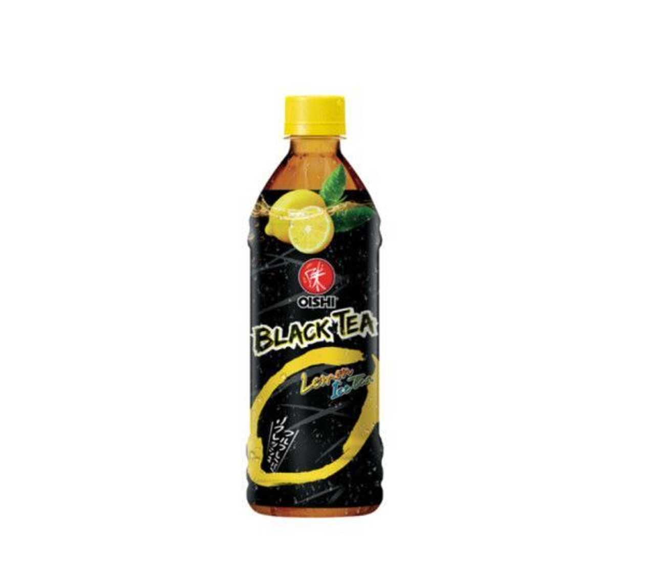 Oishi černý ledový čaj s citrónem 0,5 l