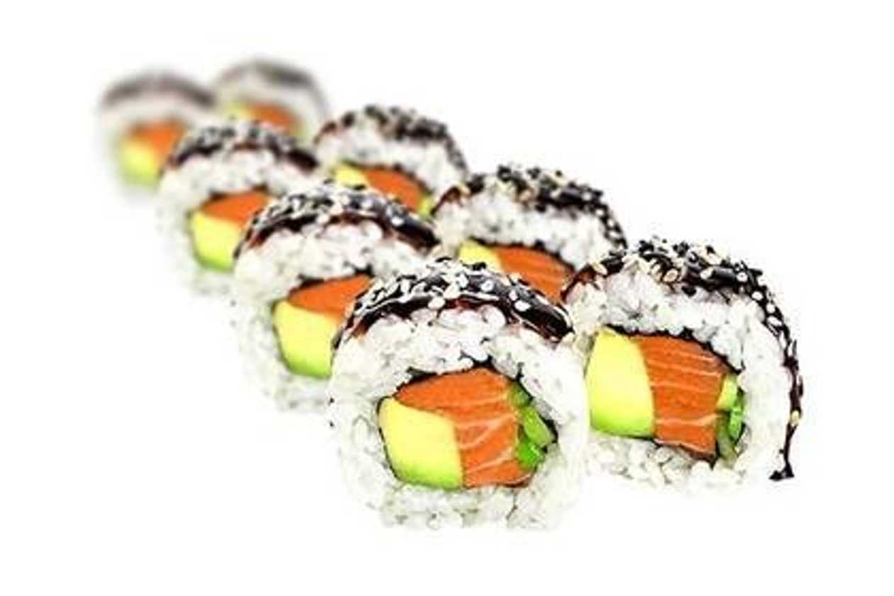 P4. Losos Teriyaki Roll (8 ks)