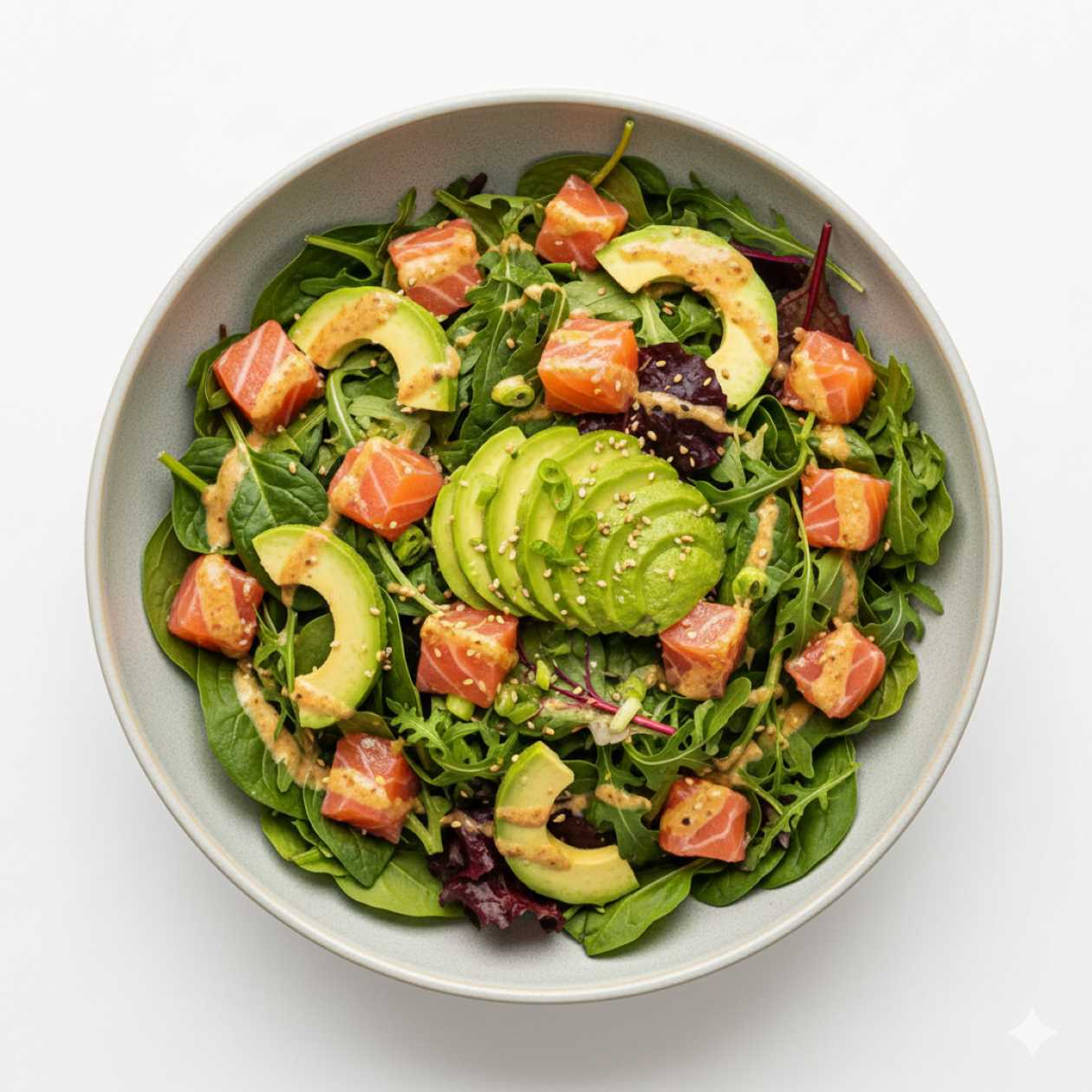 Sake salad