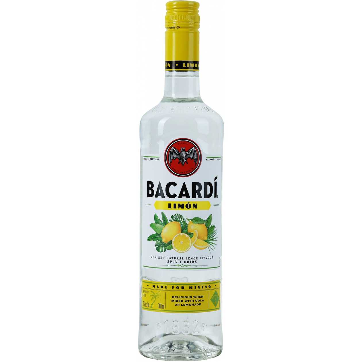 Licor Bacardi Limón