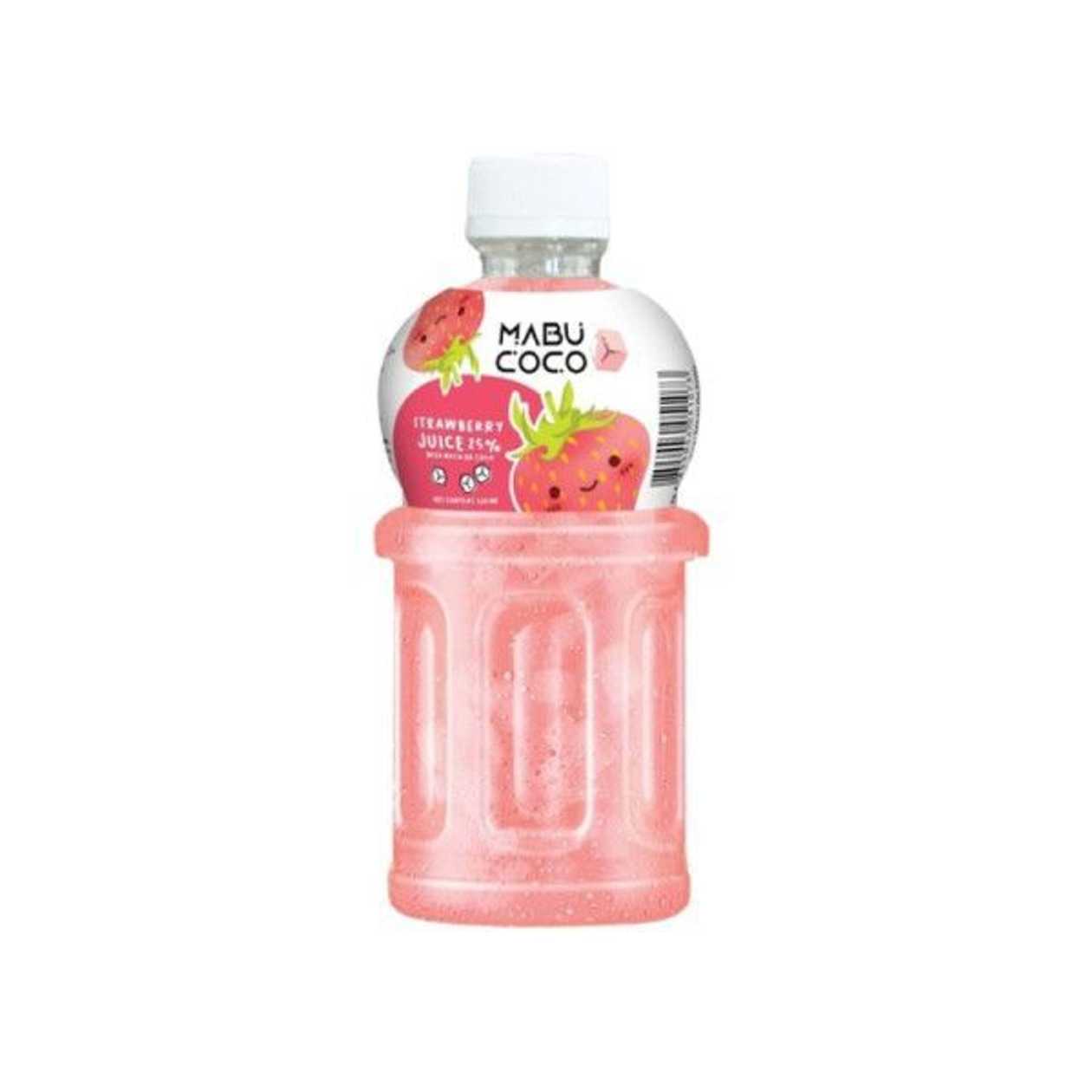 Mabu Coco Jahoda ovocná šťáva s želé 0,32 l