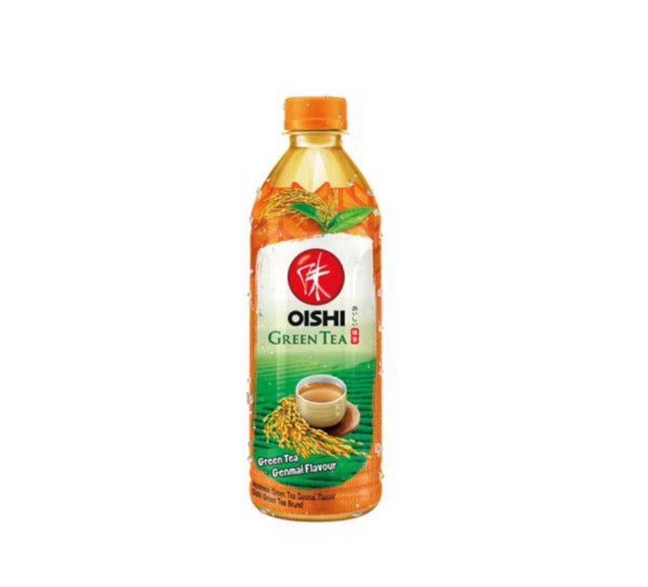 Oishi zelený ledový čaj Genmai 0,5 l