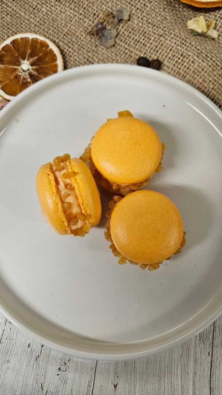 Apelsini makroon - 1 tk