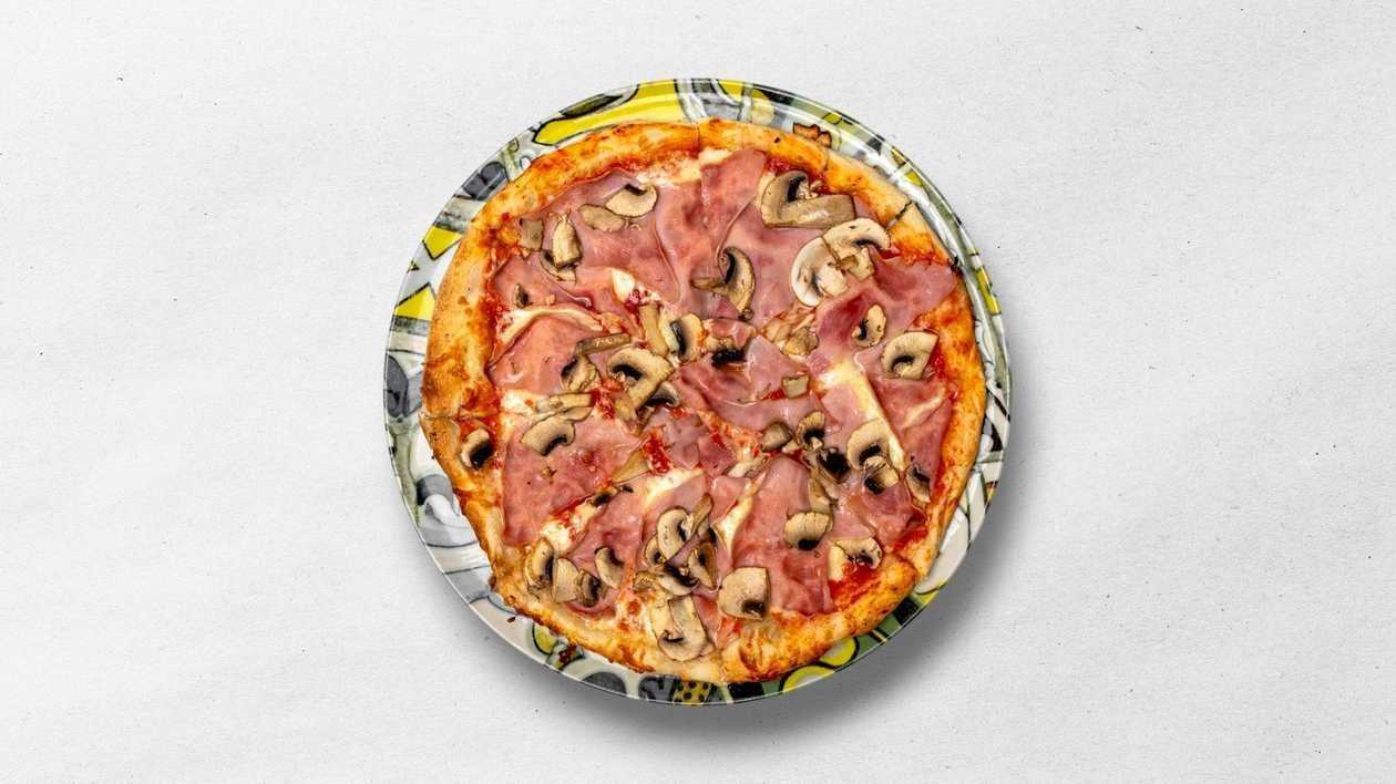 Prosciutto e funghi