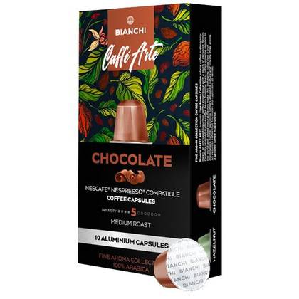 Bianchi Coffee Κάψουλες Espresso Choco Συμβατές με Μηχανή Nespresso 10caps
