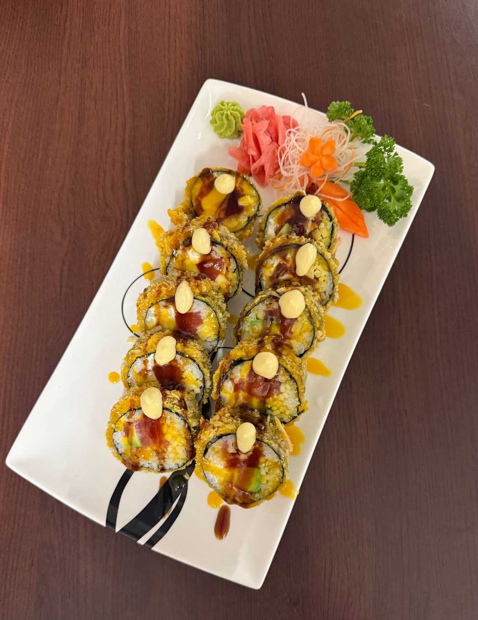 M38. Salmon Tempura Roll