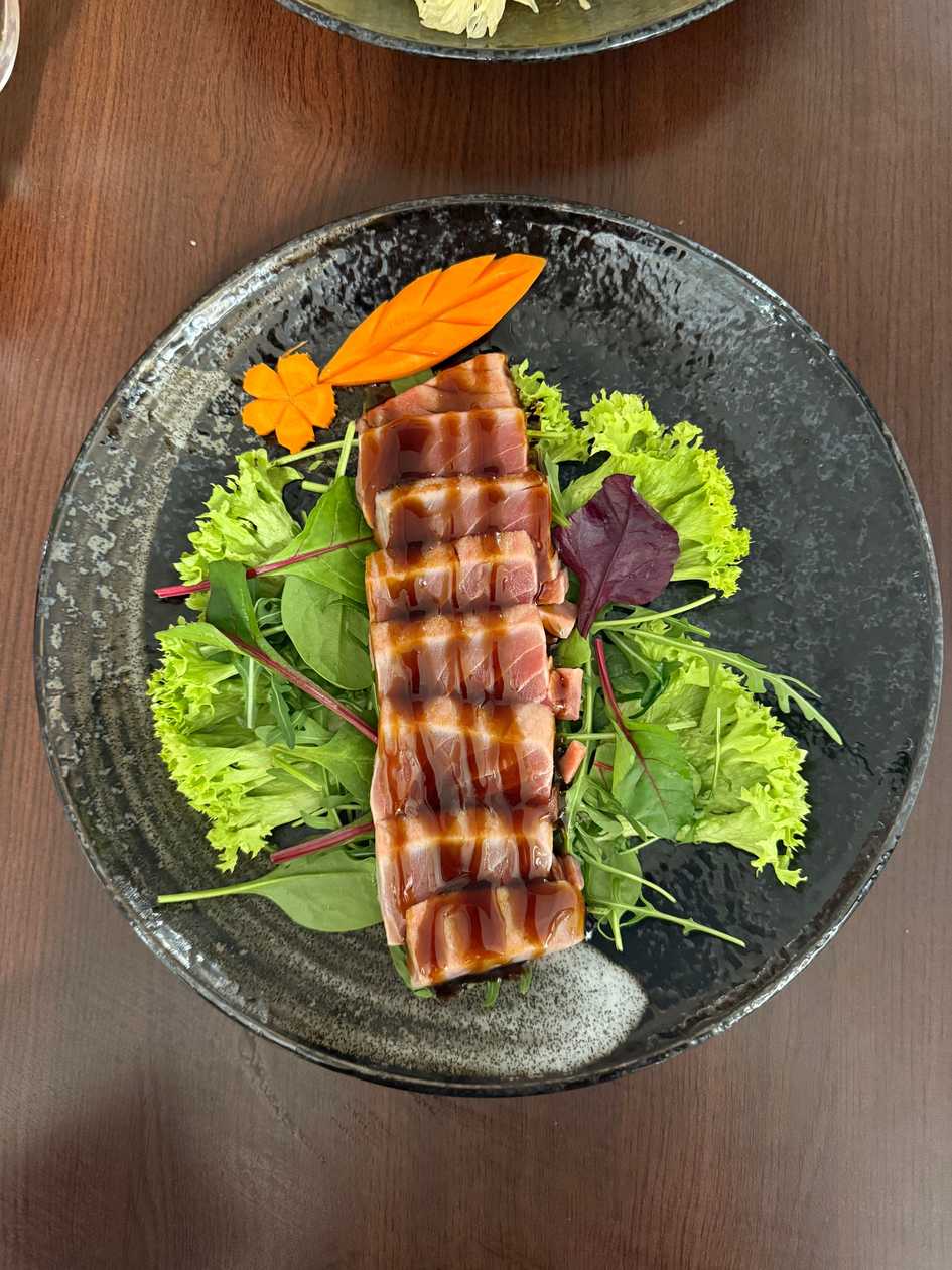 8. Salmon Tataki