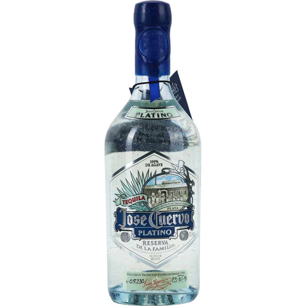 Tequila José Cuervo Platino Blanco Reserva de La Familia