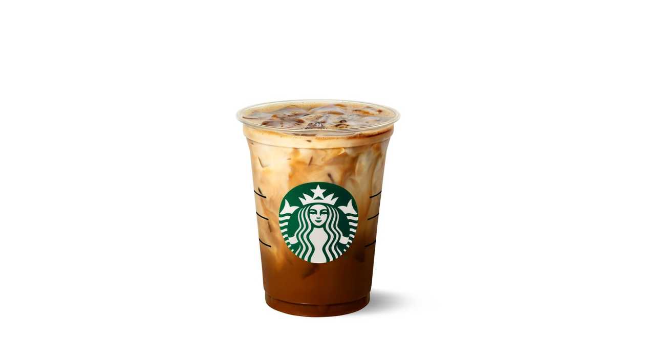 Iced Caramelised Banana Oat Shaken Espresso