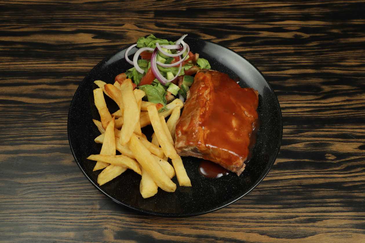 Half Rack Of Pork Ribs