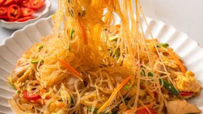 V11 Egg-Wrapped Glass Noodles 蛋皮粉丝