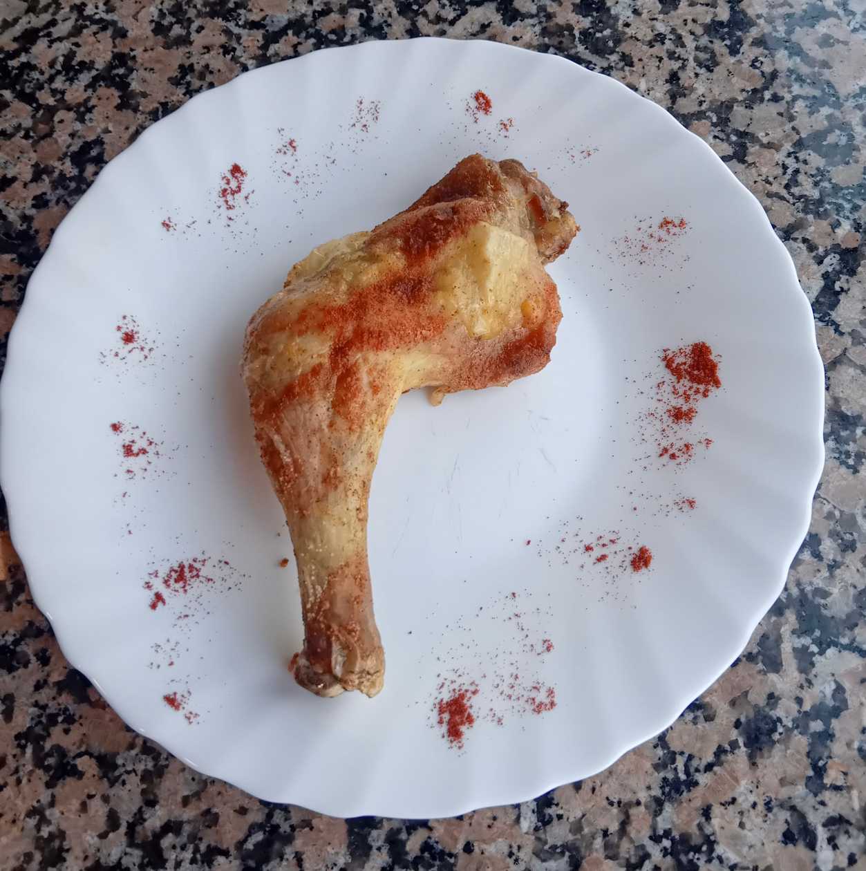 Pulpe de pui cu os la cuptor