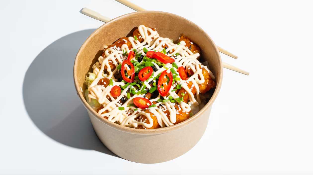 Spicy Tofu Mayo bowl
