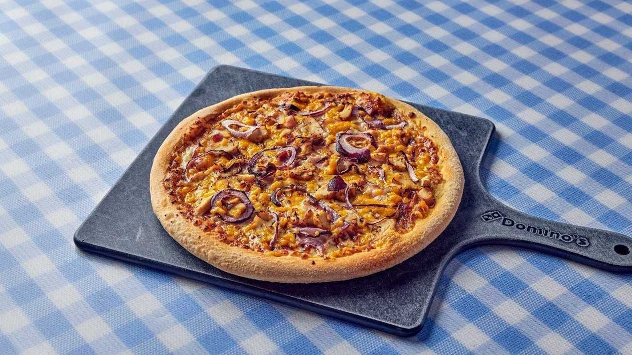 BBQ chicken pizza - malá