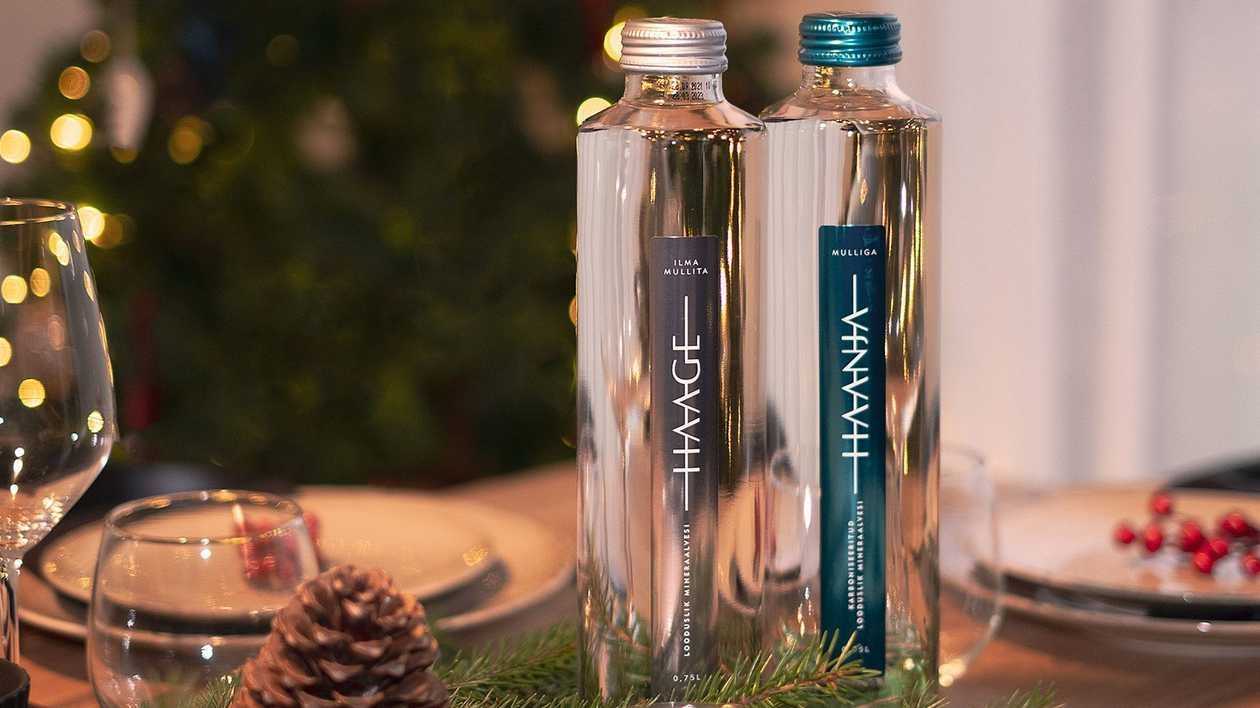 Haage looduslik mineraalvesi mullita - 330ml klaaspudel