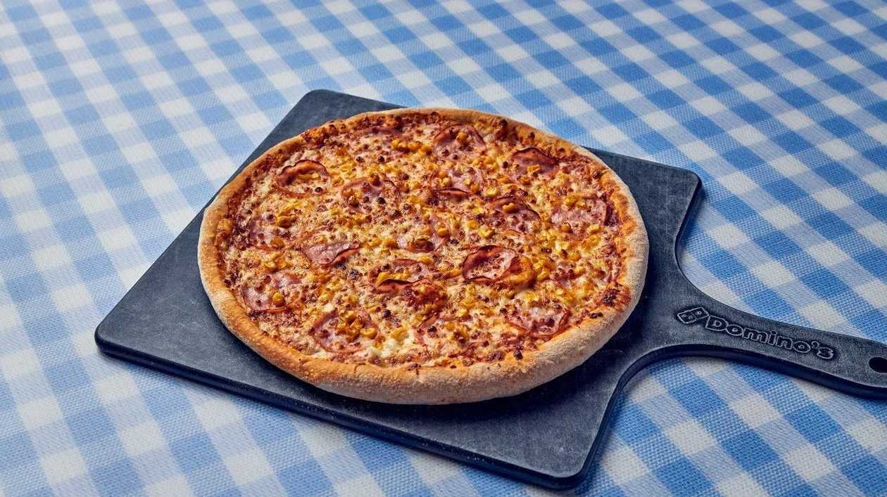 Šunka & kukurica pizza - malá