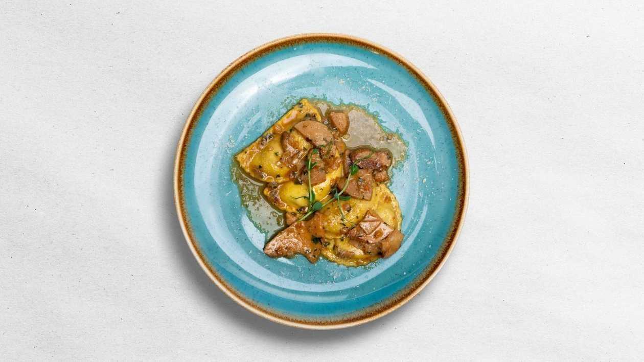Panzerotti ai funghi porcini
