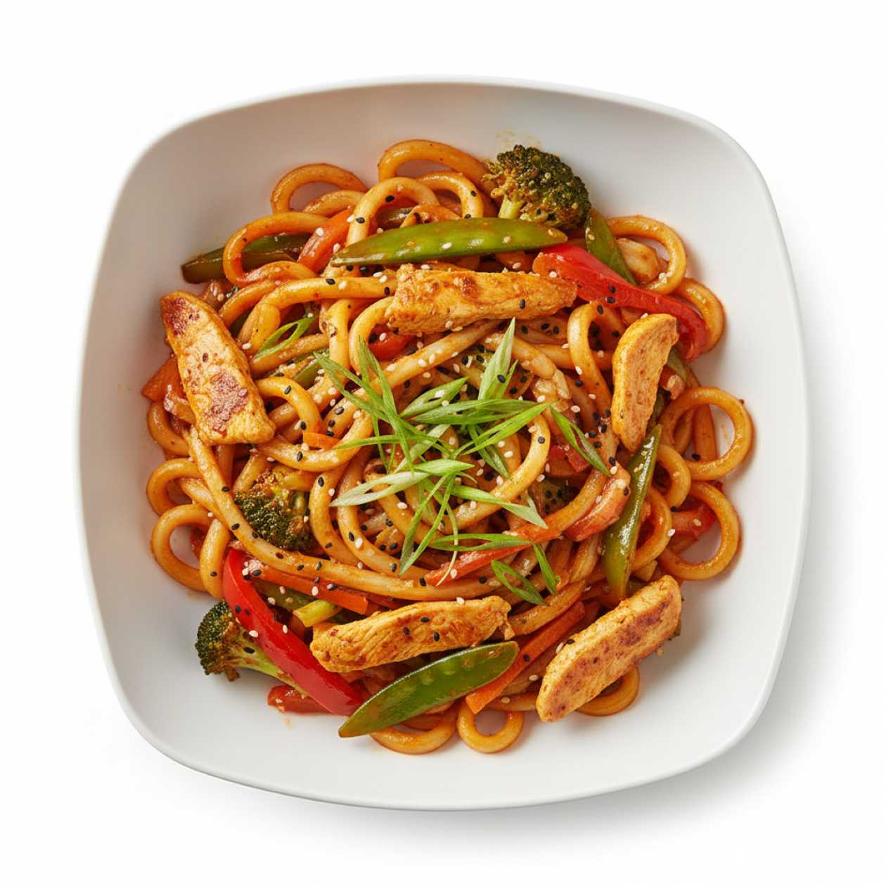 Spicy Chicken Udon