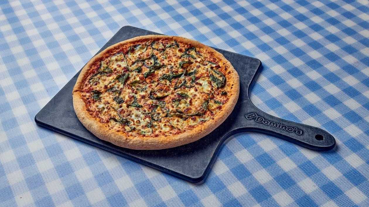 Špenát & feta pizza - malá